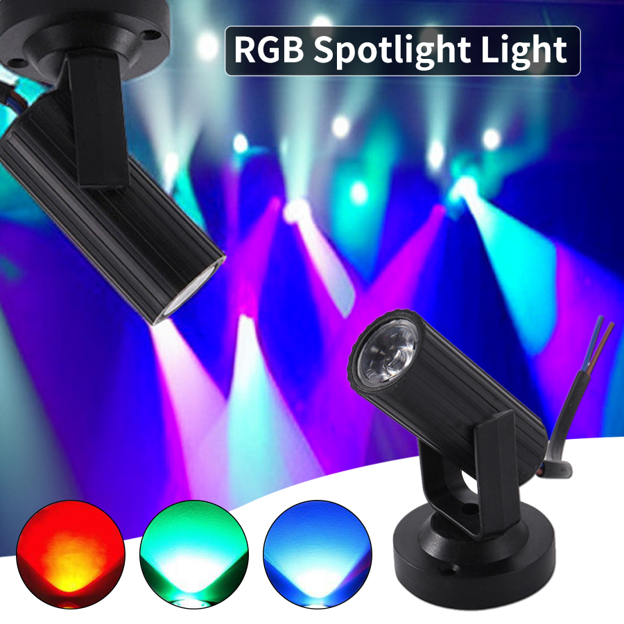 Event Party Dj - 85-265V Mini RGB Spotlight LED Stage