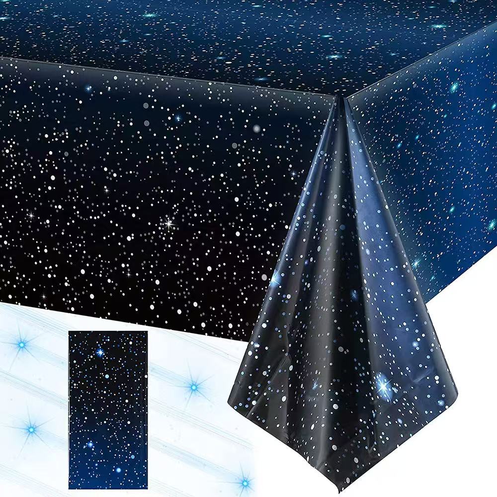 Disposable Starry Sky Theme Ta - đánh giá và giá Table Cloth Disposable