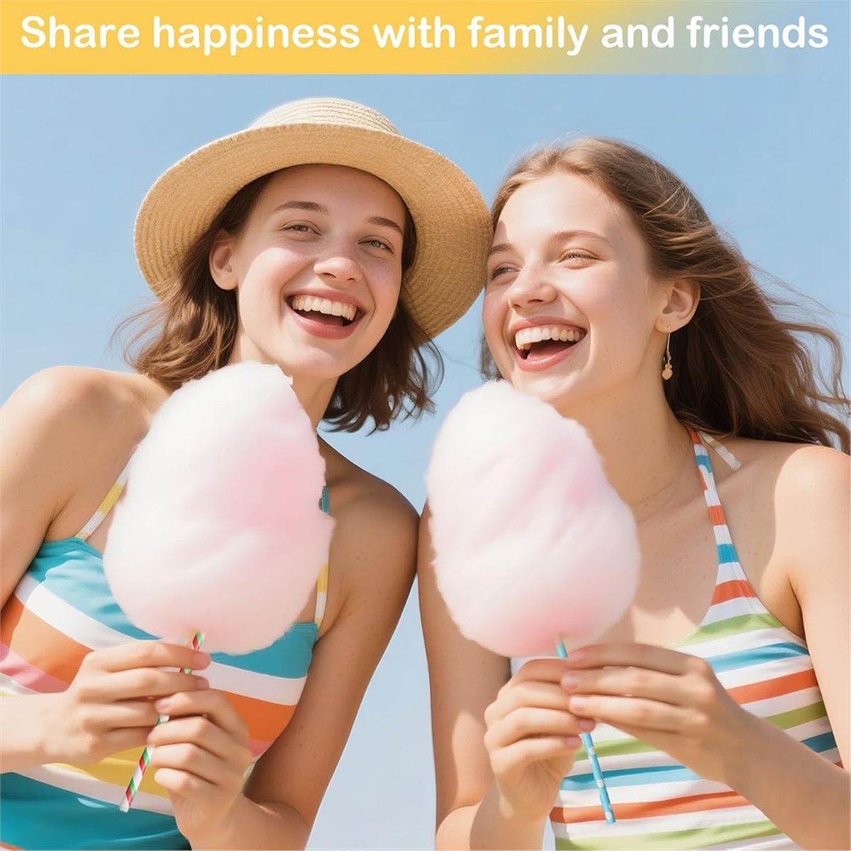 ABZT 200 Pieces Cotton Candy C - đánh giá và giá Cotton Candy Cone