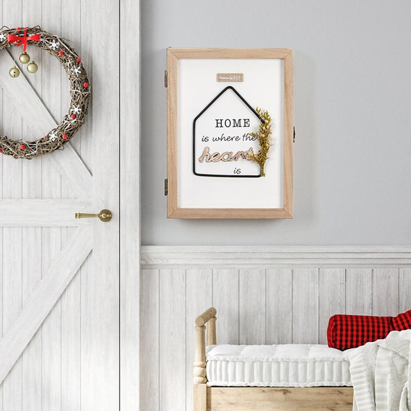 Key Holder Wall Mount Key Box  - đánh giá và giá Flower Wall Panel