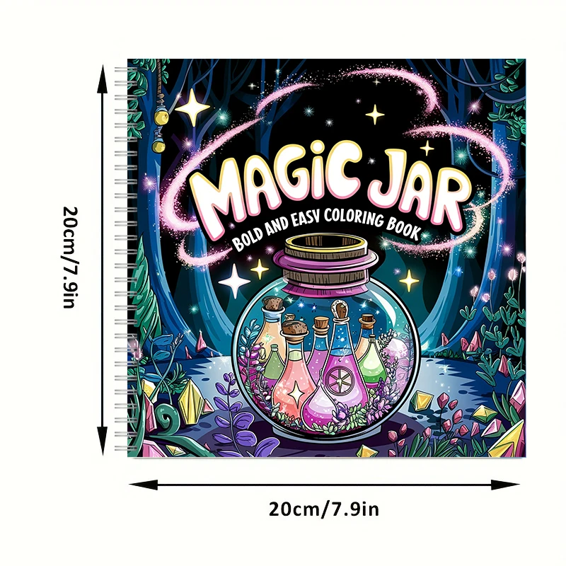 Coloring Book Magic Jar for Ad - đánh giá và giá Event Supplies