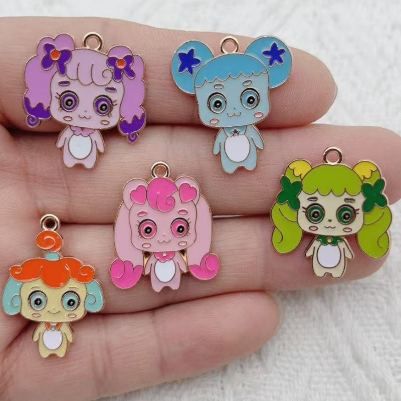 10pcs Cartoon Cute Drip Oil Al - đánh giá và giá Event Party