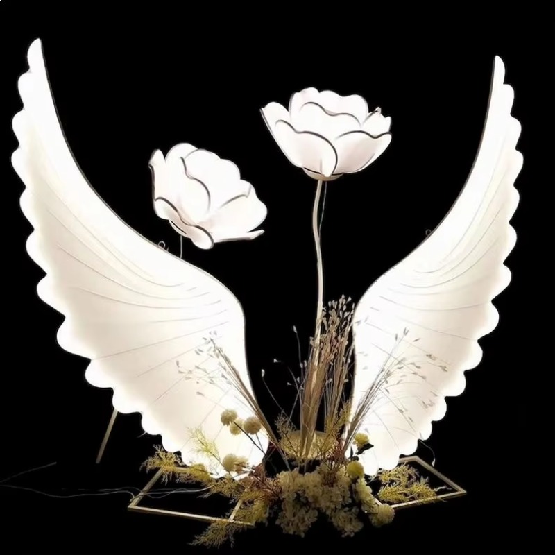Glowing Angel Wings Light Prop - đánh giá và giá Event & Party Supply
