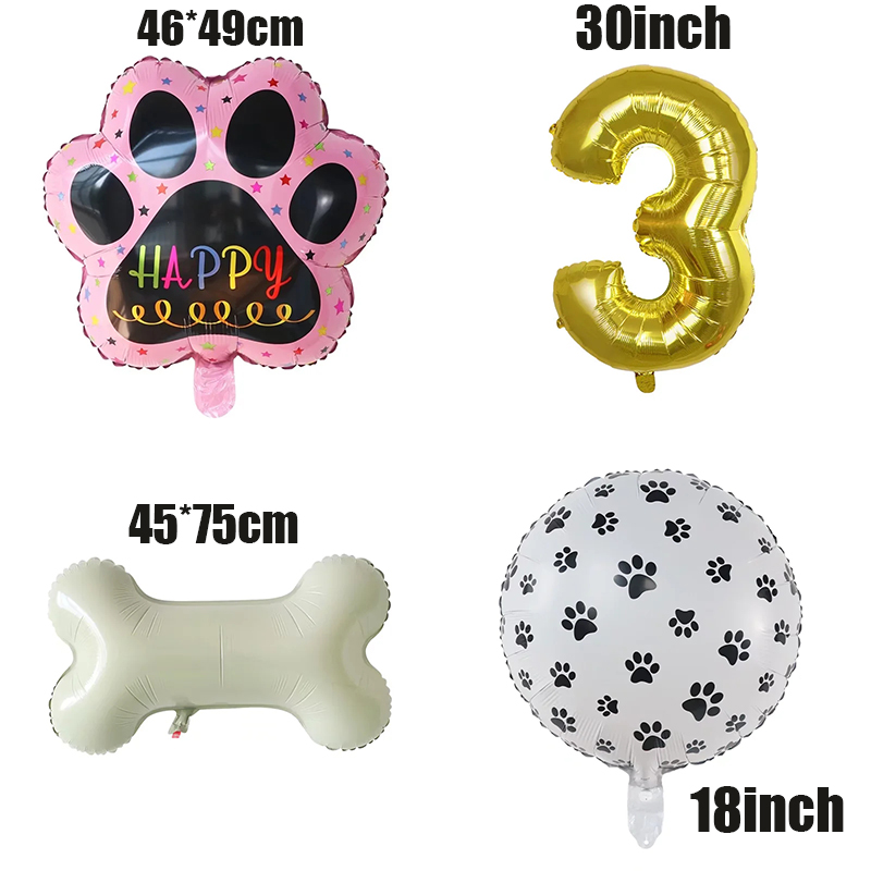 Gold WOOF Balloons, Dog Birthd - đánh giá và giá Let'S Party Event Supply