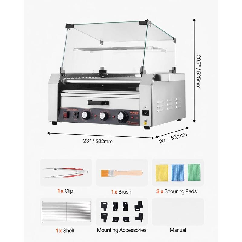 Sausage Grilling Machine 23x19 - đánh giá và giá Event Party Box