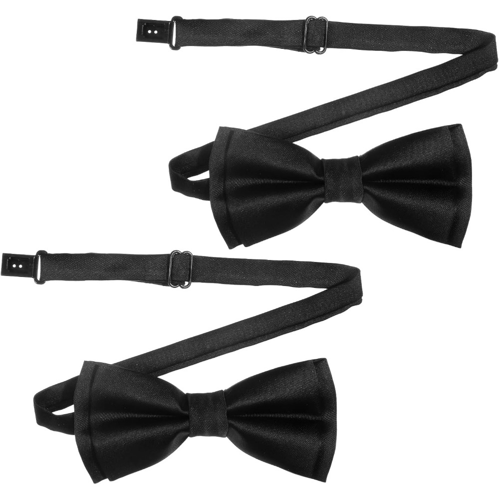 Men's Bow Ties, 2-Pack Solid C - đánh giá và giá Event & Party Supply