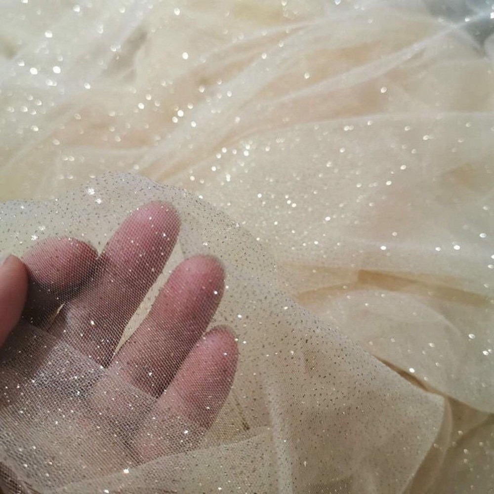 New 45cmX150cm Mesh Sparkle Fa - đánh giá và giá Glitter Tablecloth