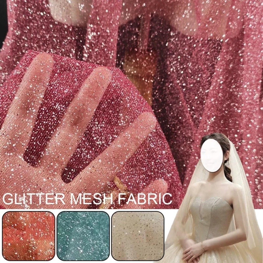 New 45cmX150cm Mesh Sparkle Fa - đánh giá và giá Glitter Tablecloth