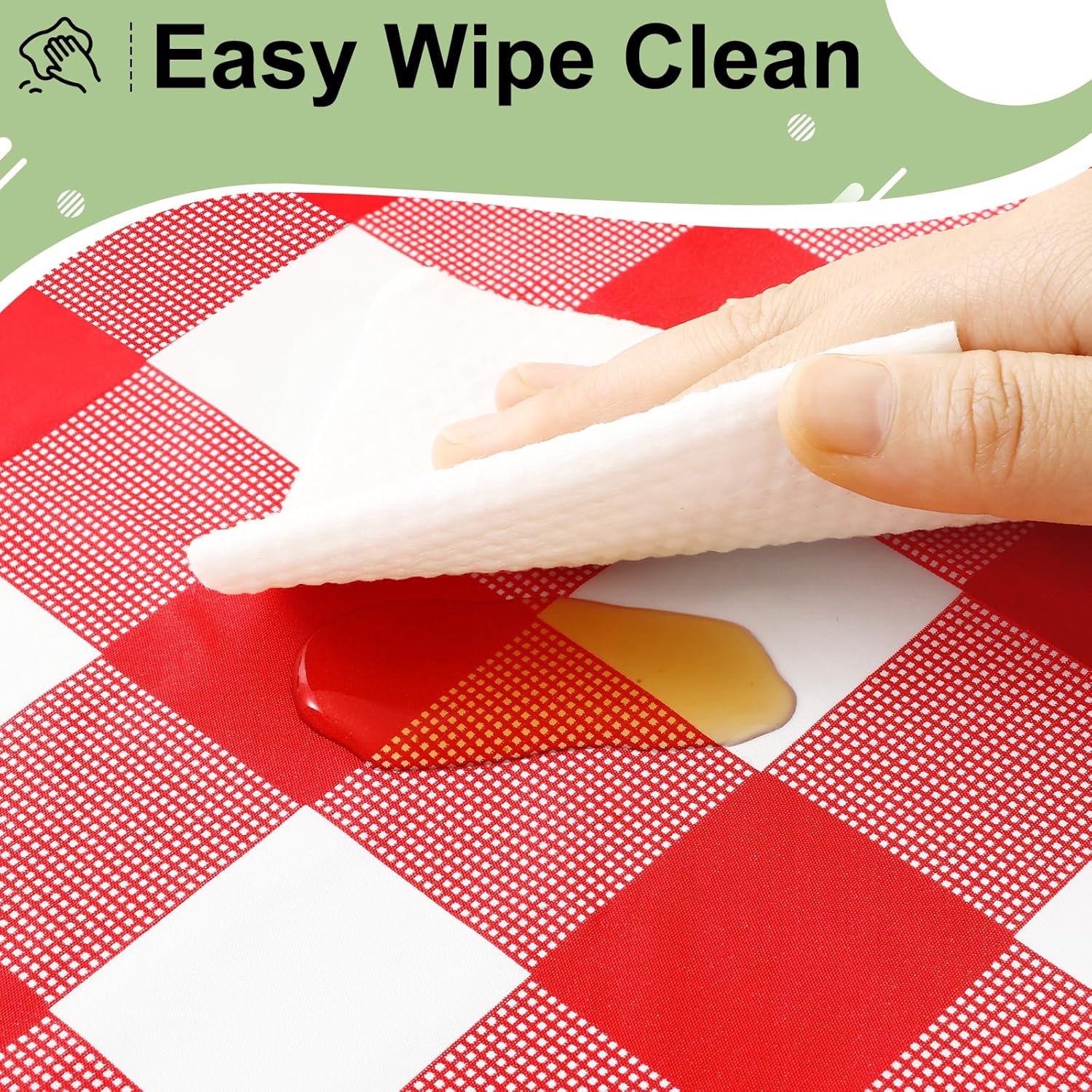 Rectangular Red White Checkere - đánh giá và giá Table Cloth Disposable