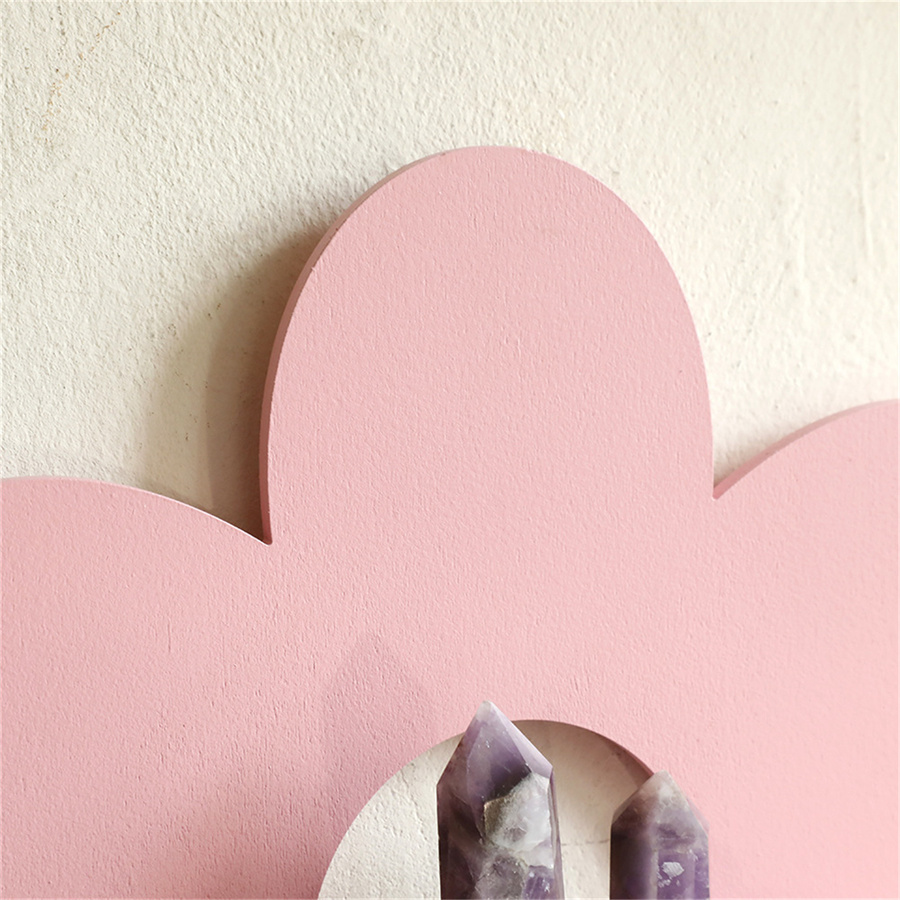 Flower Crystal Shelf Display B - đánh giá và giá Flower Wall Panel