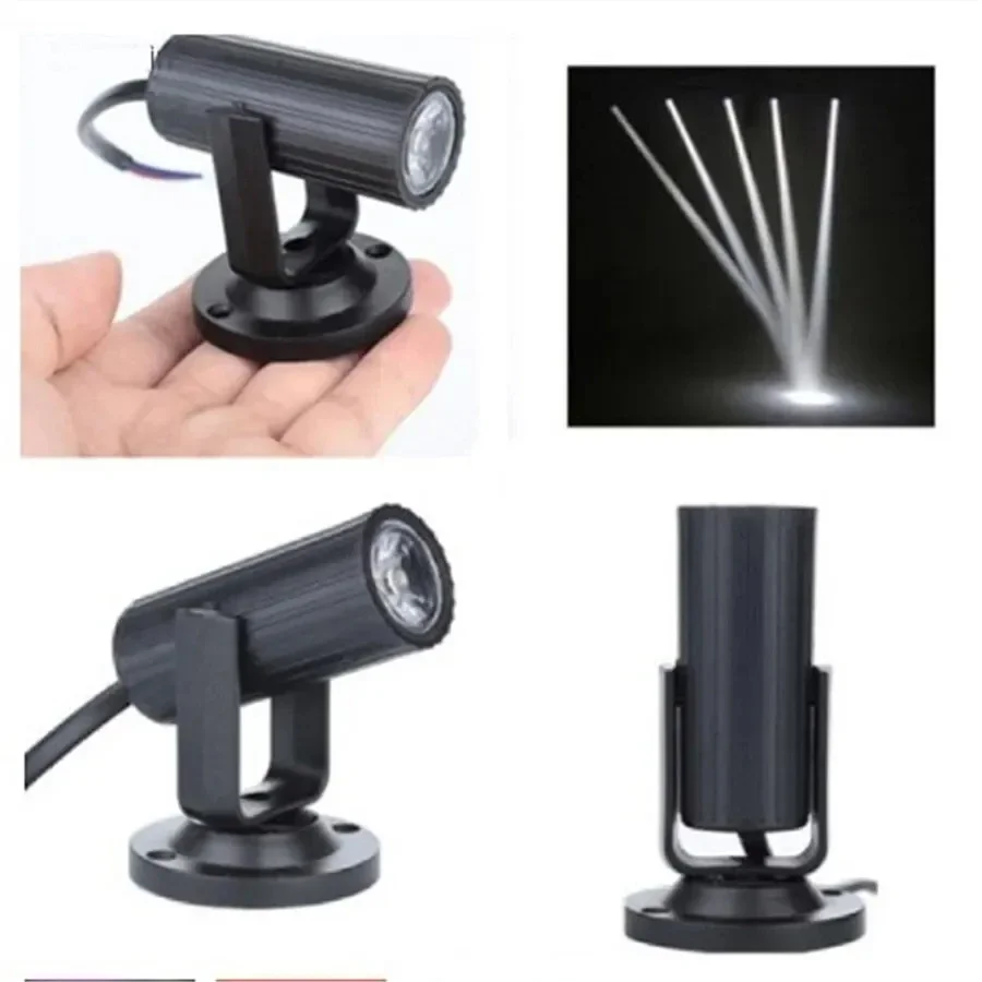85-265V Mini RGB Spotlight LED - đánh giá và giá Event Party Dj