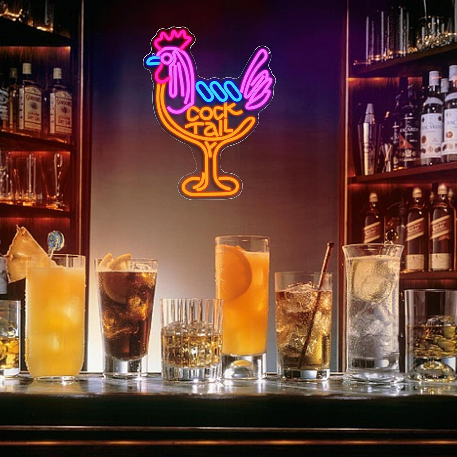 Cocktail Neon Sign USB Dimmabl - đánh giá và giá Neon Sign Party