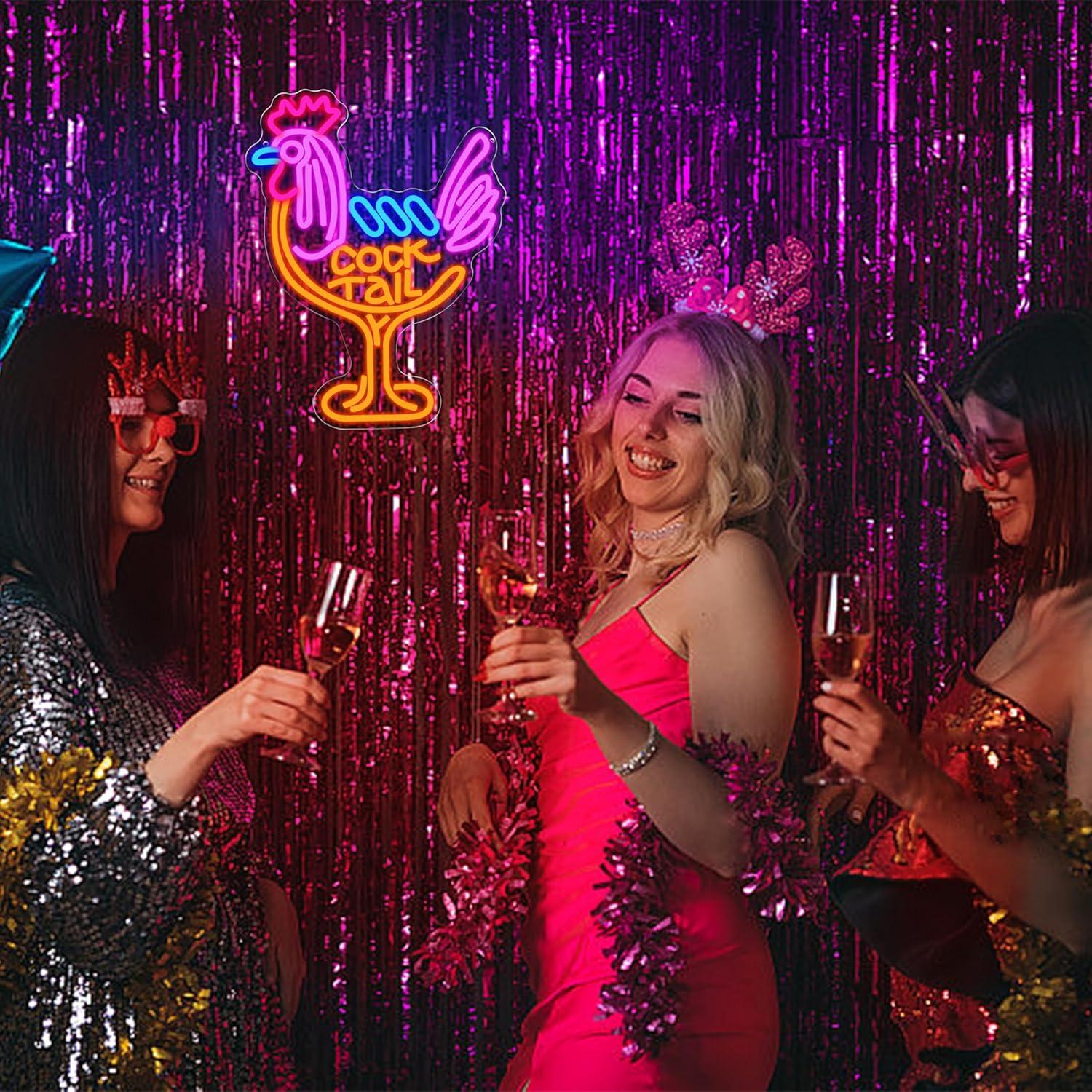 Cocktail Neon Sign USB Dimmabl - đánh giá và giá Neon Sign Party